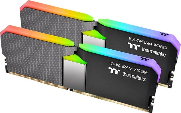 Thermaltake Toughram XG RGB Memory UDIMM 16GB Kit, DDR4-3600, CL18-19-19-39, 1RX8