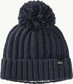 Jack Wolfskin Highloft Knit Beanie night blue (Damen)