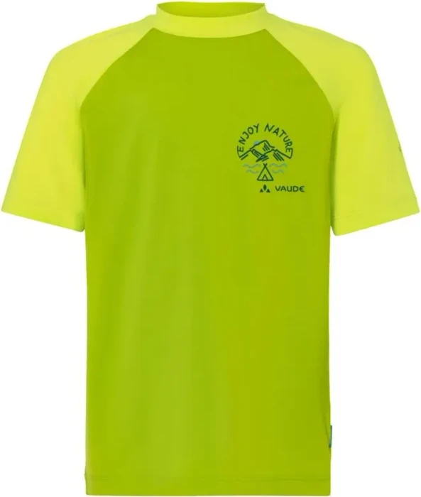 Vaude Solaro III Funktionsshirt kurzarm chute green (Junior)