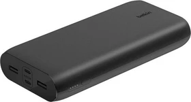 Belkin BoostCharge 4-Port Powerbank 26K mit PD (32W) schwarz