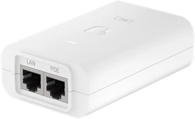 Ubiquiti Desktop PoE-Injektor, 2x RJ-45, 24W passiv PoE (POE-24-24W-WH)