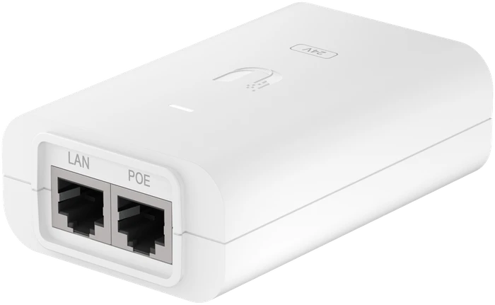 Ubiquiti Desktop PoE-Injektor, 2x RJ-45, 24W passiv PoE