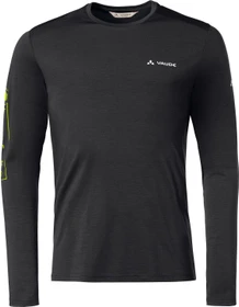 Vaude Monviso Merino Funktionsshirt langarm schwarz (Herren)