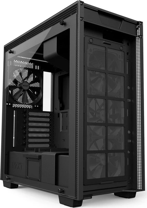 NZXT H700 schwarz, Glasfenster