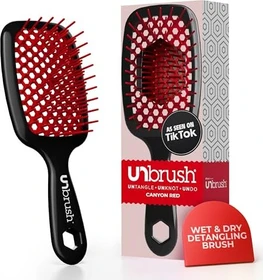 UNbrush Detangling Brush canyon red