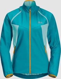 Jack Wolfskin Tandem Softshell Fahrradjacke dark cyan (Damen)