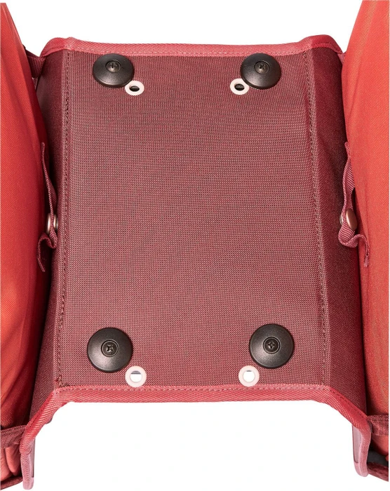 Vaude TwinShopper UniKlip 2 Gepäcktasche hotchili