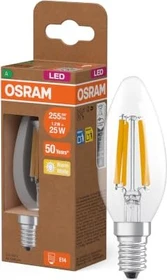 Osram Ledvance LED Classic B 25 1.2W/827 E14 klar