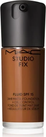 MAC Studio Fix Fluid 24HR Matte Foundation + Oil Control NW47 LSF15, 30ml