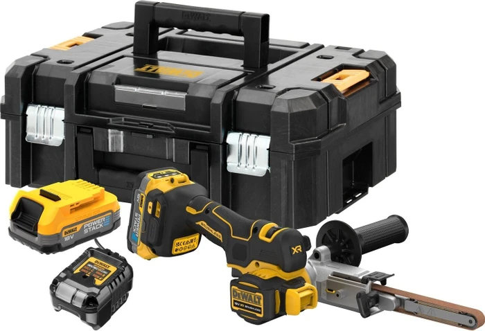 DeWalt DCM200E2T Akku-Bandfeile inkl. Koffer + 2 Akkus 1.7Ah