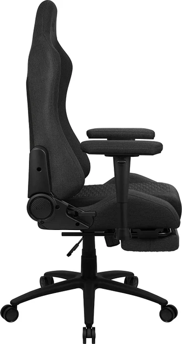 AeroCool ROYAL AeroWeave Ash Black Gamingstuhl, schwarz