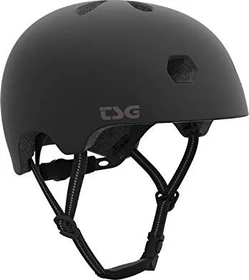 TSG Meta Helm solid color satin black