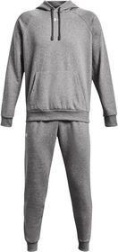 Under Armour Rival Fleece Trainingsanzug castlerock light heather/white (Herren)