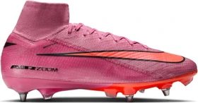 Nike Mercurial Superfly 10 Elite SG-Pro High-Top magic flamingo/total crimson/black (Herren)