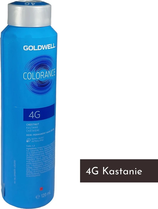 Goldwell Colorance Demi-Permanent Hair Color Haartönung 4G chestnut, 120ml