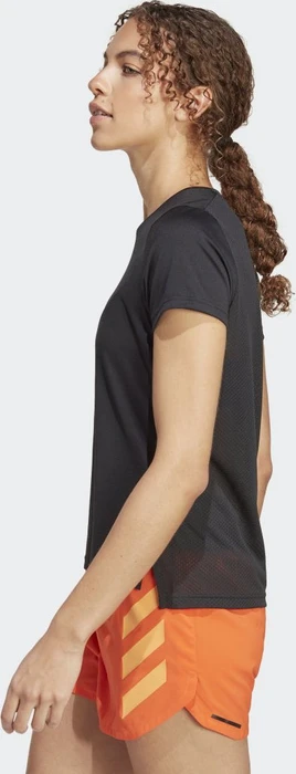 adidas Terrex Agravic Trail Laufshirt kurzarm schwarz (Damen)