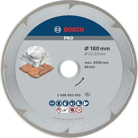 Bosch Professional Marmor Best Diamanttrennscheibe, 180x2.2x22.23mm, 1 Stück