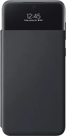 Samsung S-View Wallet Cover für Galaxy A33 5G schwarz