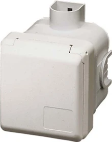 Mennekes CEE Wandsteckdose Cepex 16A 5p 400V 6h IP44, alpinweiß