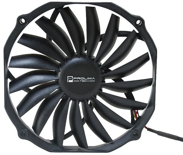 Prolimatech Ultra Sleek Vortex 14 schwarz, 140mm