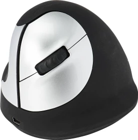 R-Go HE Mouse Vertikale Maus mittel kabellos, Linkshänder, USB (RGOHEWLL)
