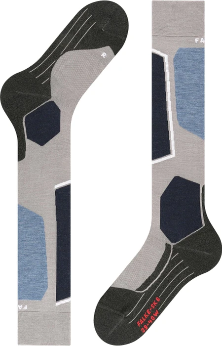 Falke SK6 Pro Skisocken m.grey mel (Damen)
