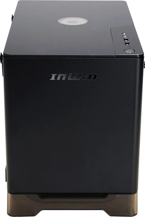 In Win A1 Plus, schwarz, Glasfenster, Mini-ITX, 650W