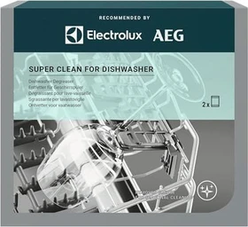 AEG Electrolux M2DCP051 Super Clean Geschirrspüler Reinigungsmittel, 100g (2x 50g)