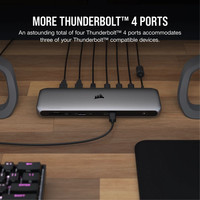 Corsair TBT200 Thunderbolt 4 Dock, Thunderbolt 4 [Buchse]