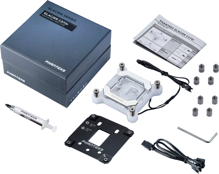 Phanteks Glacier C370I weiß