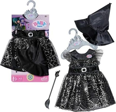 Zapf creation BABY born Mode - Hexenkleid 43cm