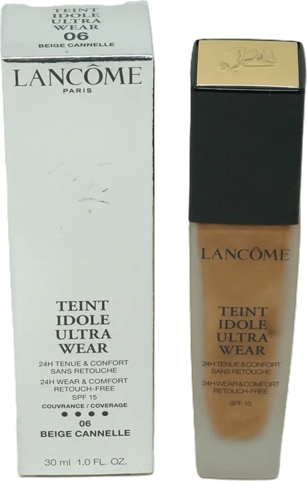 Lancôme Teint Idole Ultra Wear Foundation 06 Beige Cannelle LSF15, 30ml