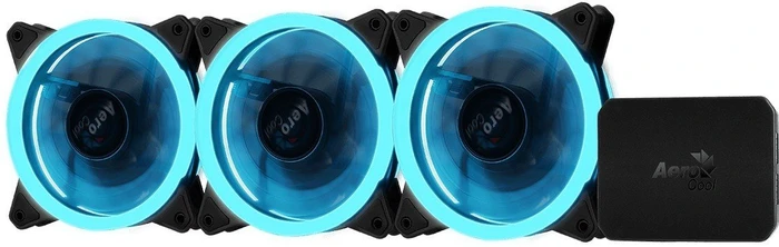AeroCool Rev RGB Pro, LED-Steuerung, Lüftersteuerung, 120mm, 3er-Pack