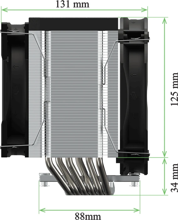 Endorfy SilentiumPC Fortis 5 Dual Fan