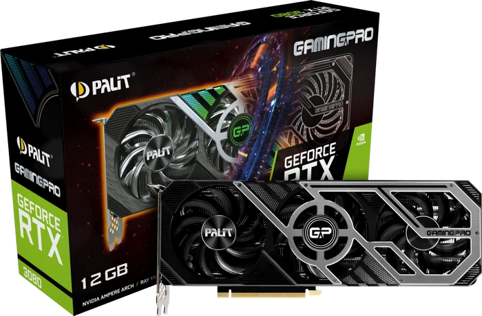 Palit GeForce RTX 3080 GamingPro, 12GB GDDR6X, HDMI, 3x DP