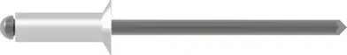 Gesipa Alu/Stahl Senkkopf 120° Blindniete 5x18mm, 500 Stück