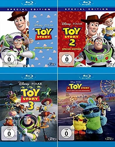 Toy Story Box Teil 1-4 (Blu-ray)