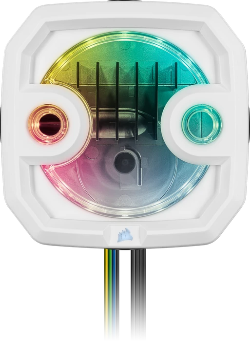 Corsair Hydro X Series XD3 RGB, weiß, mit Pumpe
