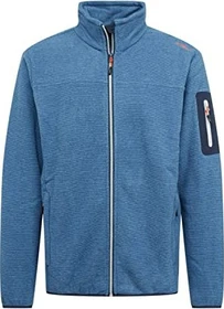 CMP Fleece Jacquard Knit Tech Rautenmuster Jacke bluestone (Herren)