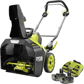 Ryobi RY18STX45A-240 One+ Akku-Schneefräse inkl. 2 Akkus 4.0Ah