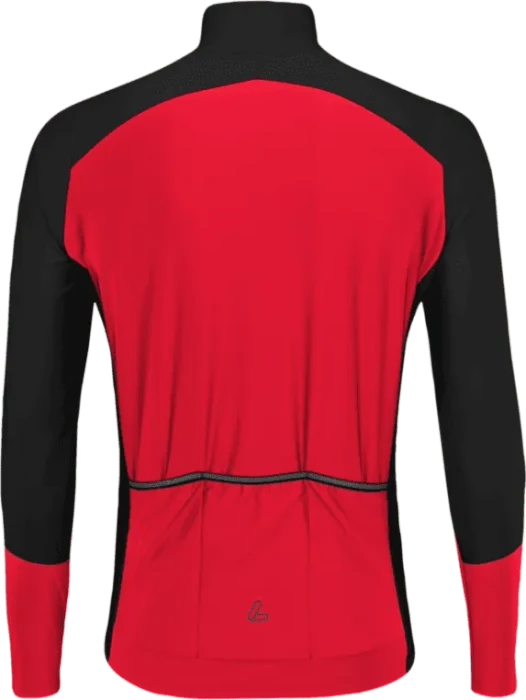 Löffler Combo Mid Trikot langarm rot (Herren)