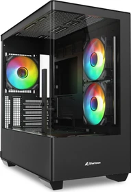 Sharkoon Elite Shark CM100, schwarz, Glasfenster