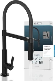 Schütte Miami HD soft-touch Schlauch schwarz matt