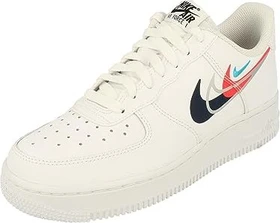 Nike Air Force 1 '07 white/bright crimson/metallic silver/midnight navy (Herren)