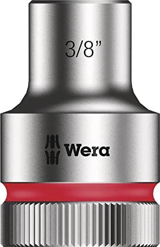 Wera 8790 HMC Zyklop Außensechskant Steckschlüssel 1/2" zöllig, 3/8"x37mm