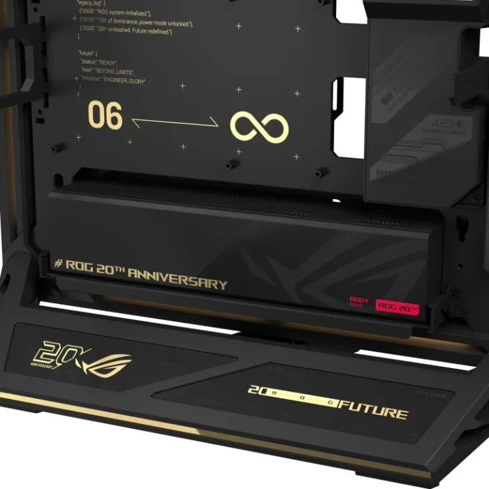 ASUS ROG GR20 Edition 20, Glasfenster