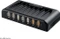 Akasa Connect 7 FC USB-Hub, 5x USB-A 2.0, USB 2.0 Mini-B [Buchse] Vorschaubild