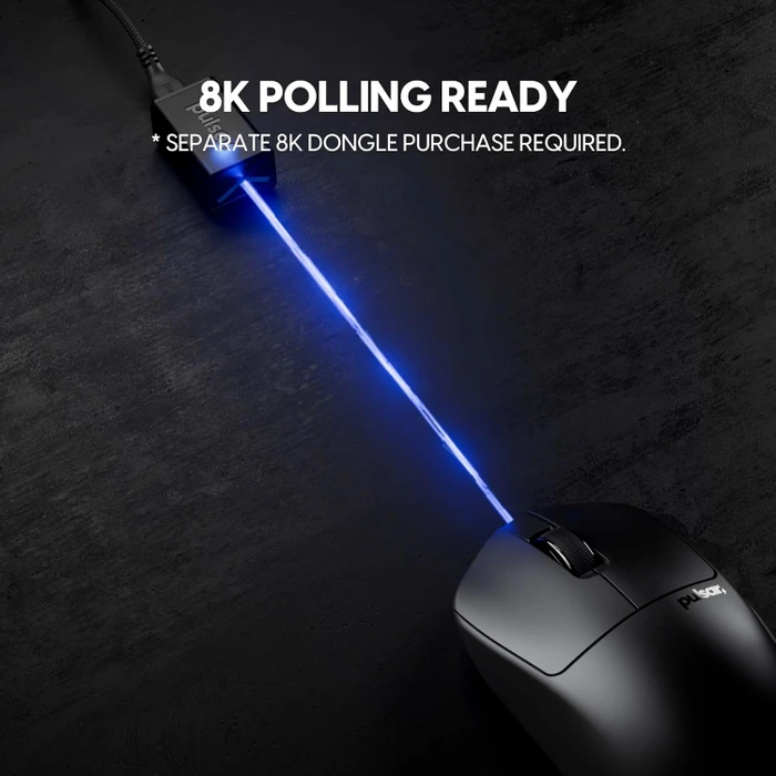 Pulsar Gaming Gears X3 LHD Wireless schwarz, Linkshänder, USB