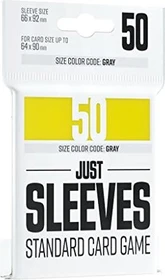 Gamegenic Just Sleeves Standard gelb, 50 Stück