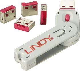 Lindy USB Portblocker, 4er-Pack